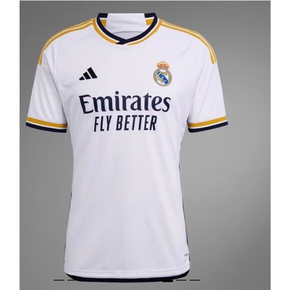 Real Madrid 23/24 Home Bellingham Adidas Aeroready Authentic Soccer Jersey - Nwt - Picture 2 of 13